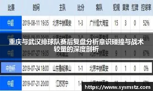 重庆与武汉排球队赛后复盘分析意识碰撞与战术较量的深度剖析